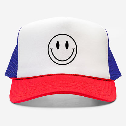 Happy Face trucker hat