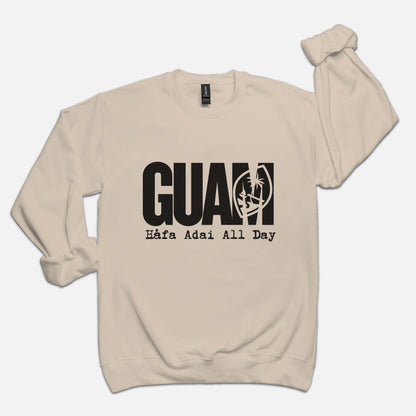 Guam Crew Neck Sweatshirt