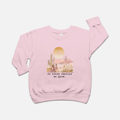 Sunrise Toddler Crew Neck Sweatshirt