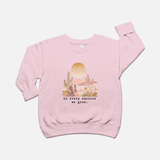 Sunrise Toddler Crew Neck Sweatshirt