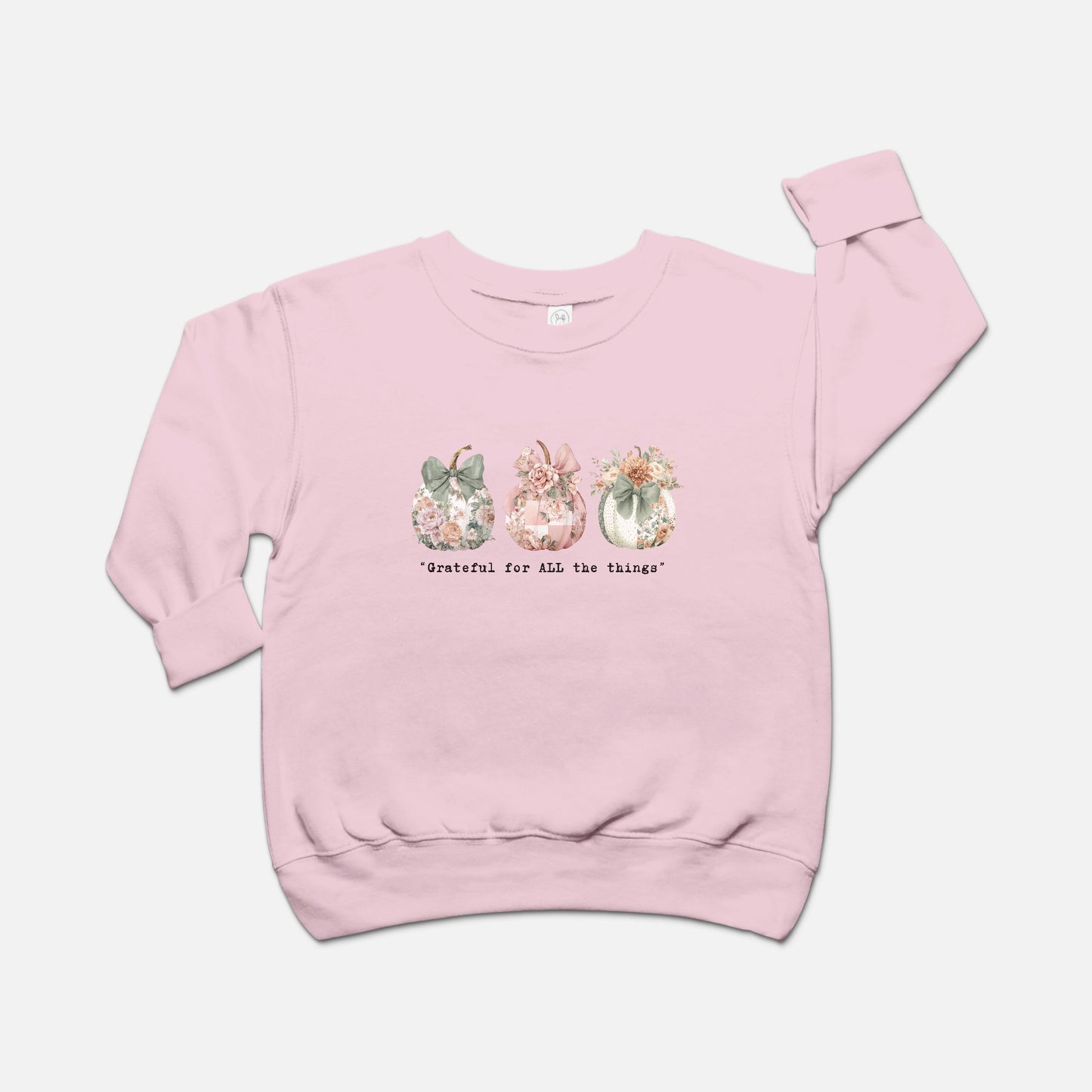 Grateful Toddler Crew Neck Sweatshirt -
