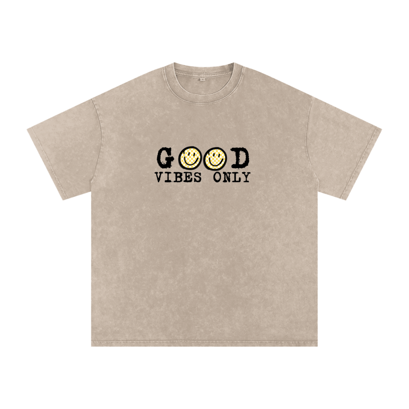 Good vibes Oversized Cotton T-Shirt