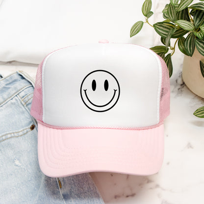 Happy Face trucker hat