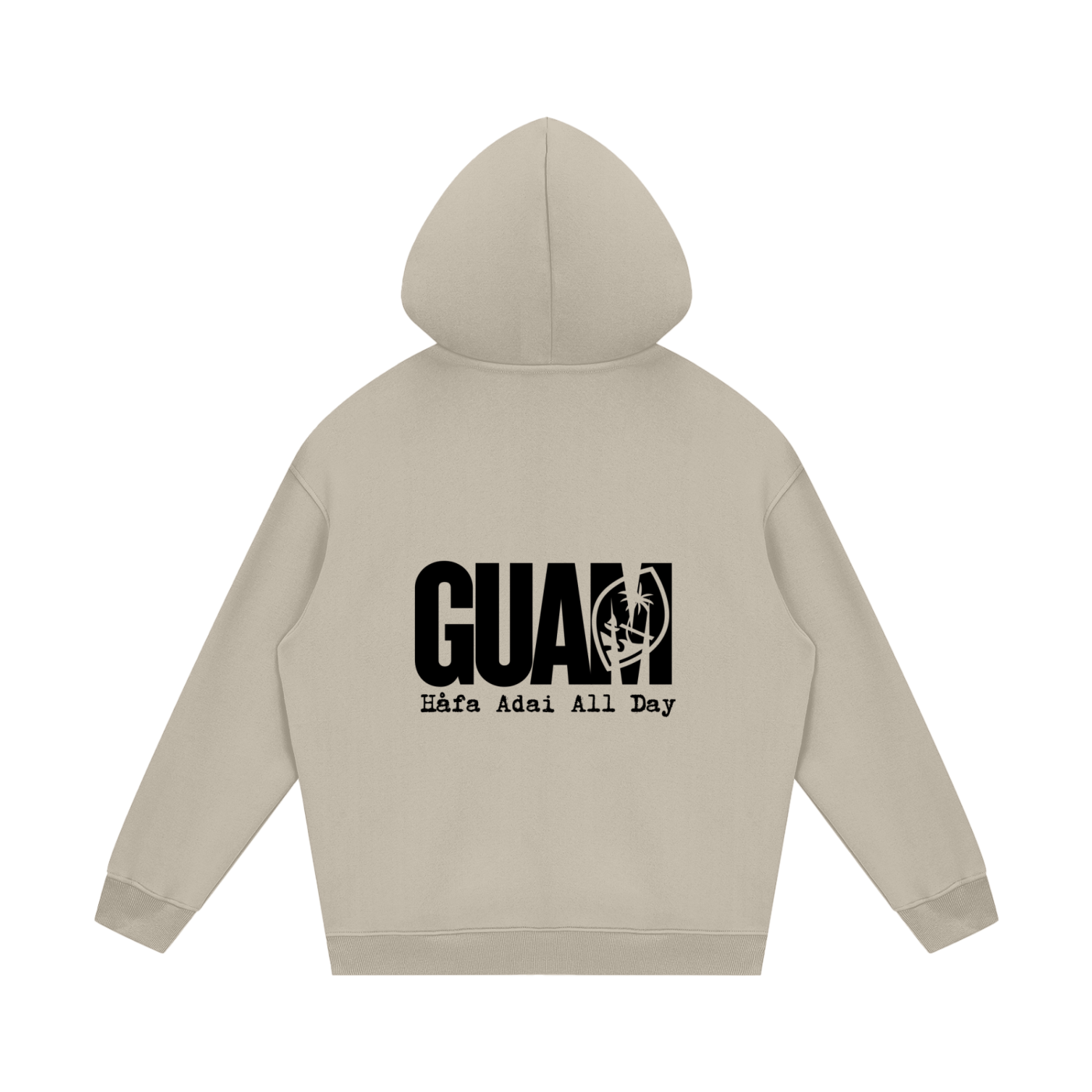 Guam Oversized Fleece Hoodie