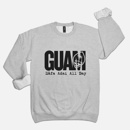 Guam Crew Neck Sweatshirt