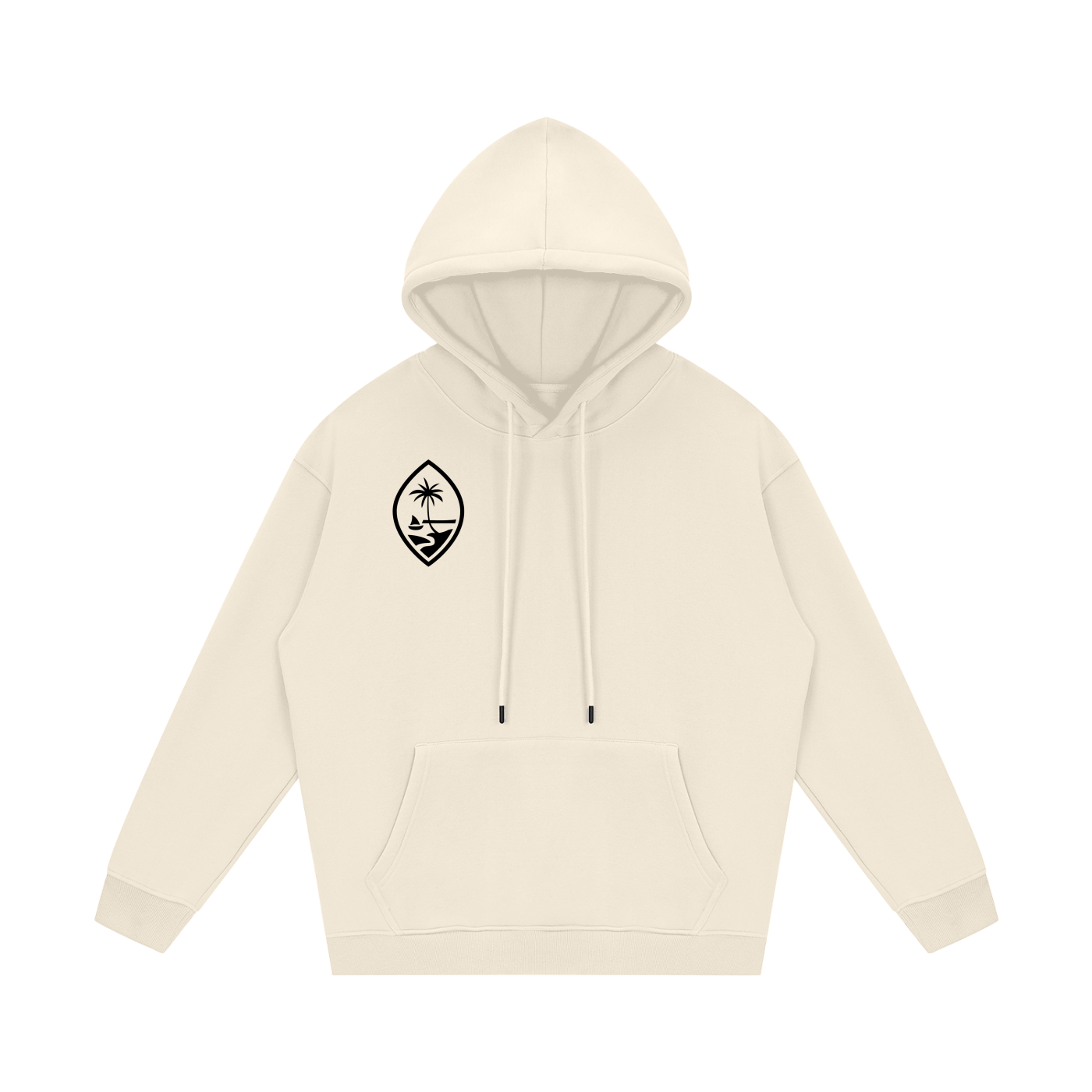 Guam Oversized Fleece Hoodie