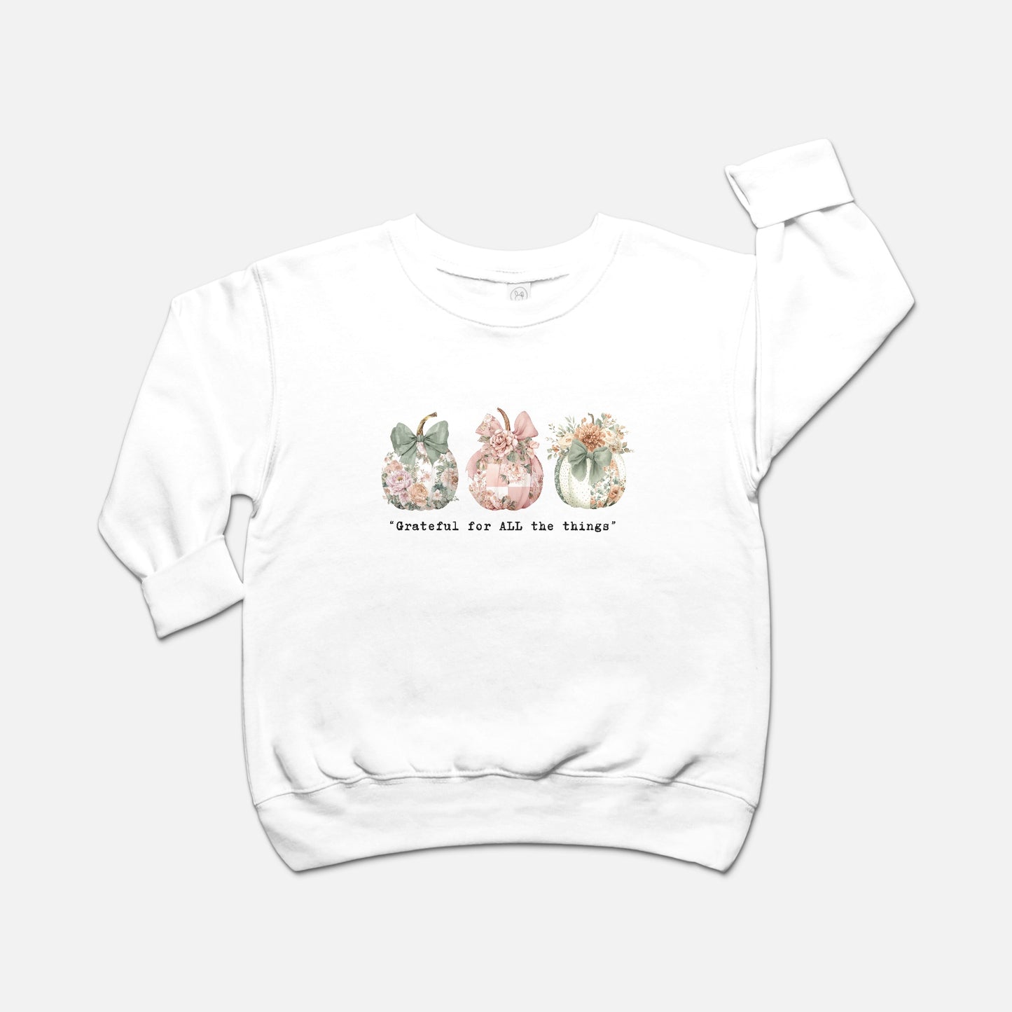 Grateful Toddler Crew Neck Sweatshirt -