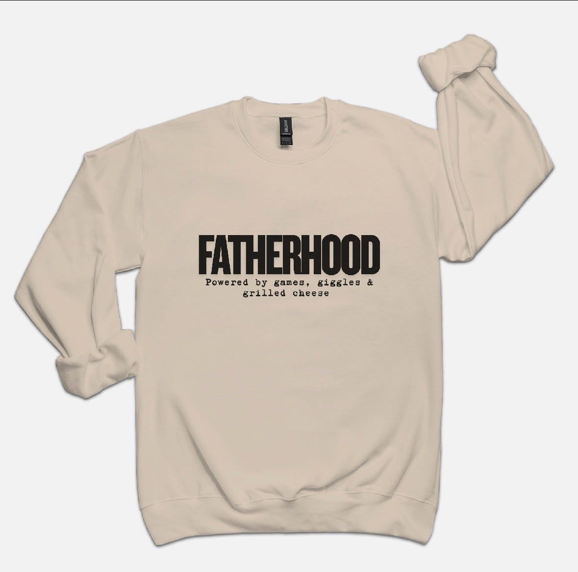 Fatherhood Crew Neck Sweatshirt
