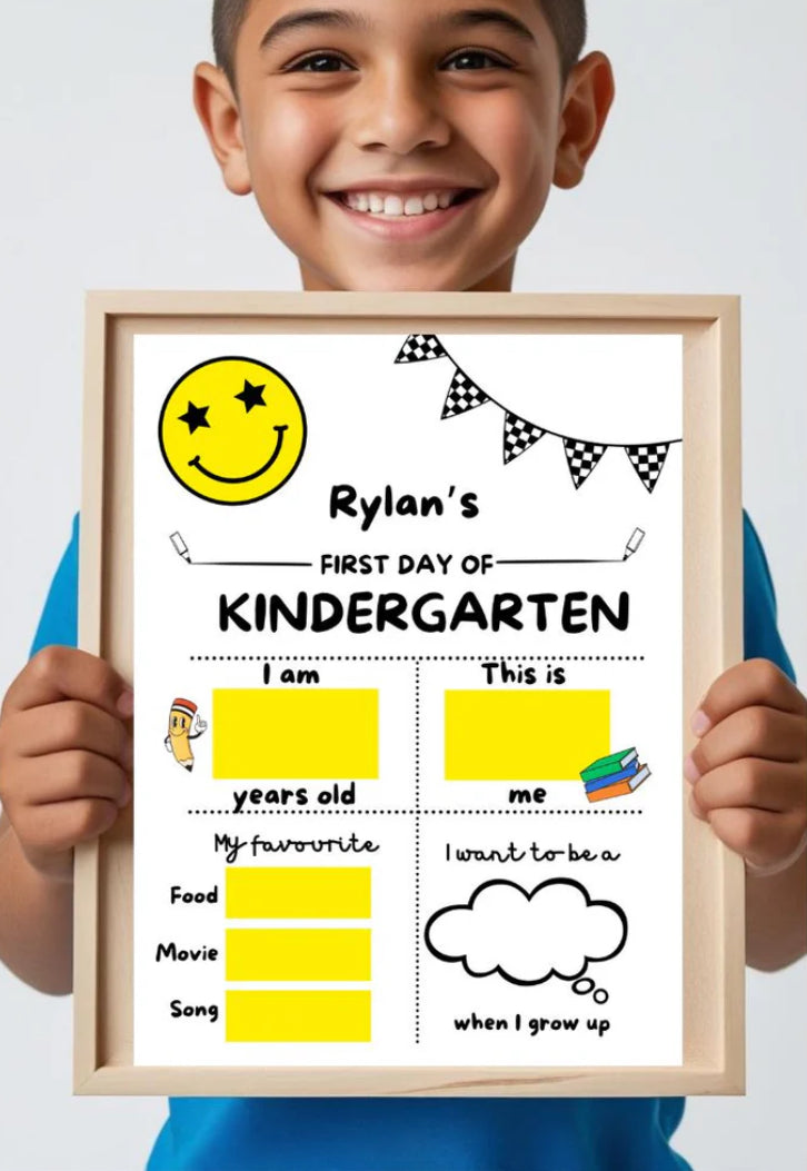 First day of school signs