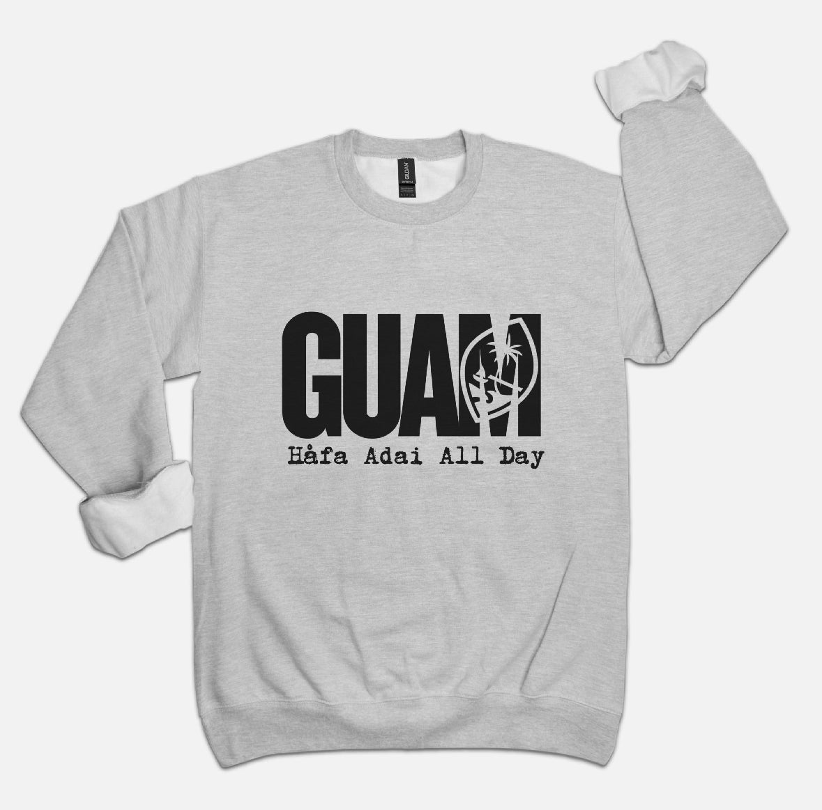 Guam Crew Neck Sweatshirt