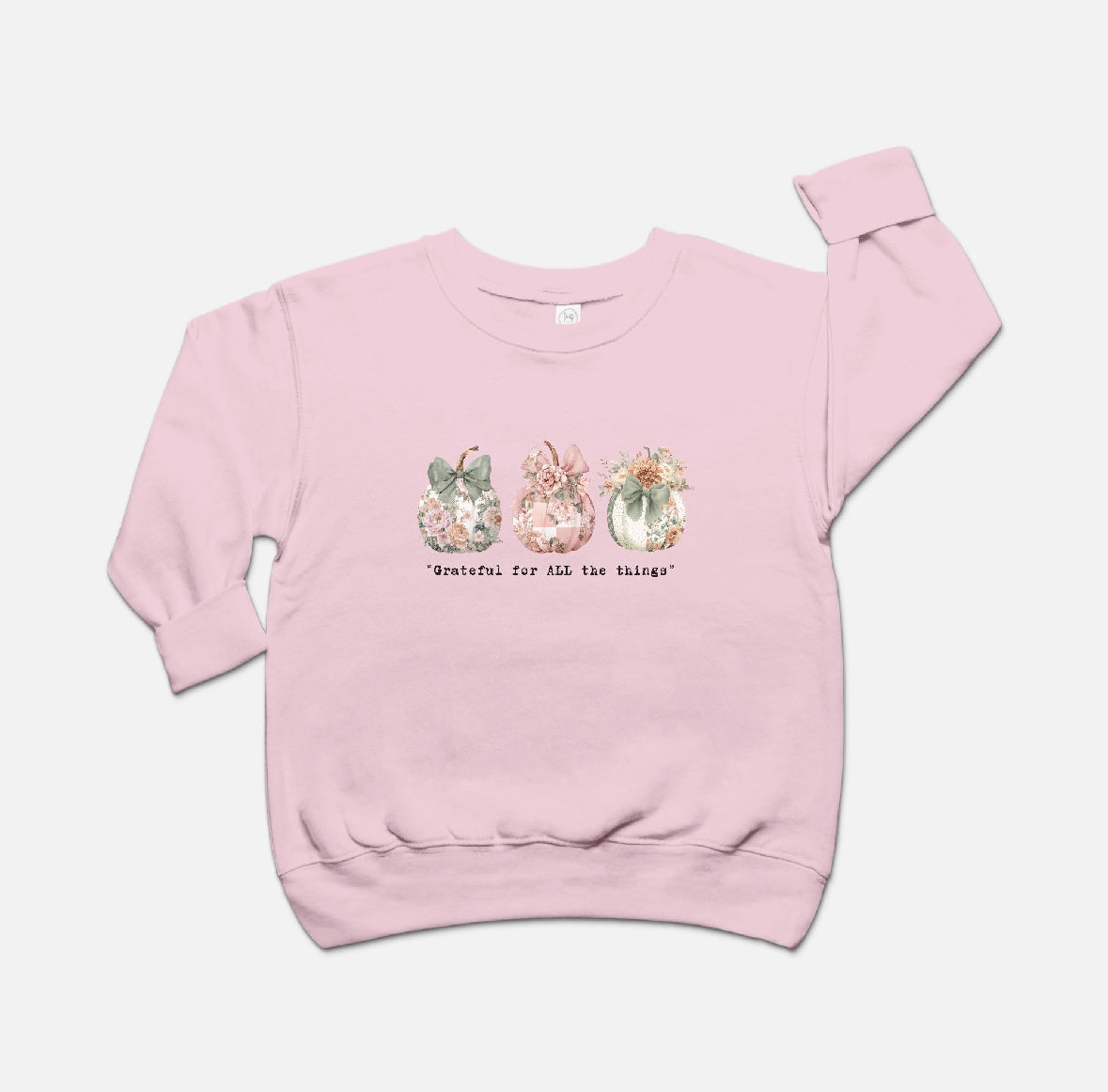 Grateful Toddler Crew Neck Sweatshirt -