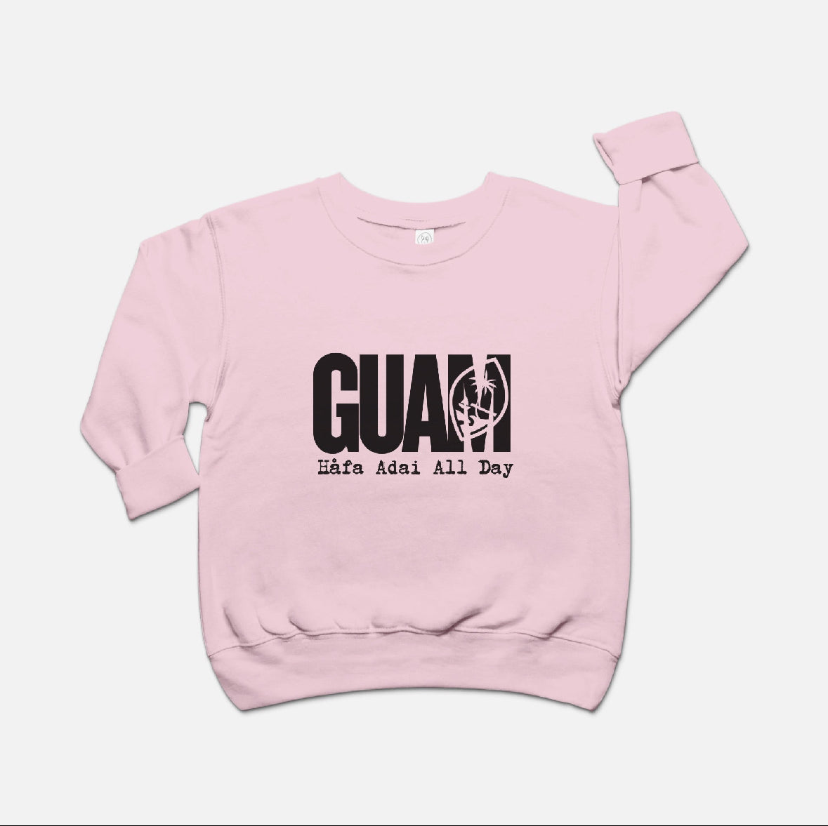 Guam Toddler Crew Neck Sweatshirt