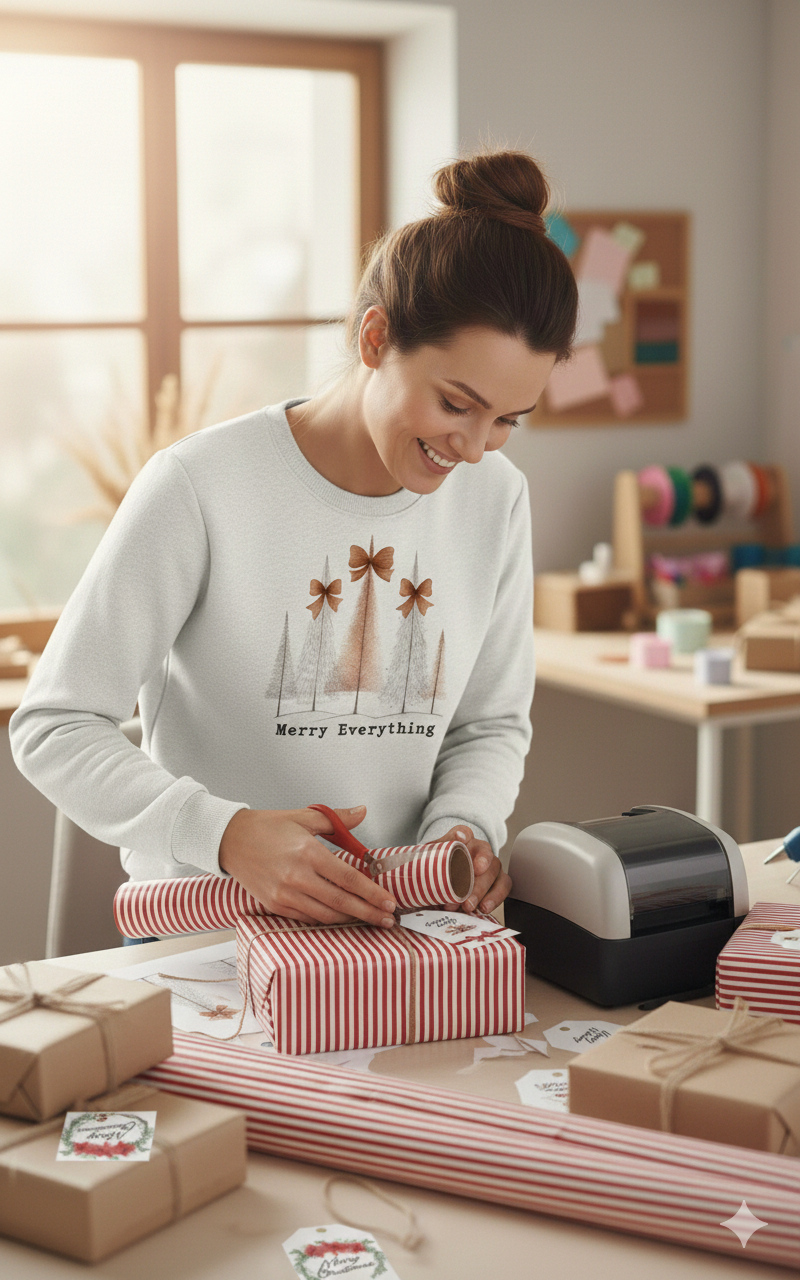 🎁 Mini & Me Printable Holiday Gift Tags (Free Download)