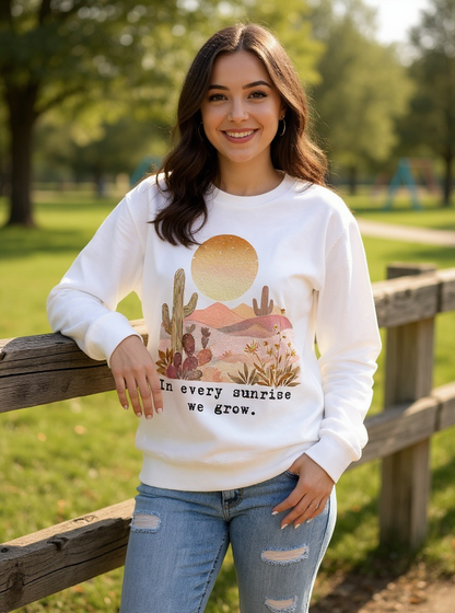 Sunrise Crew Neck Sweatshirt