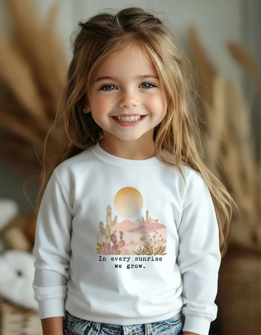 Sunrise Toddler Crew Neck Sweatshirt