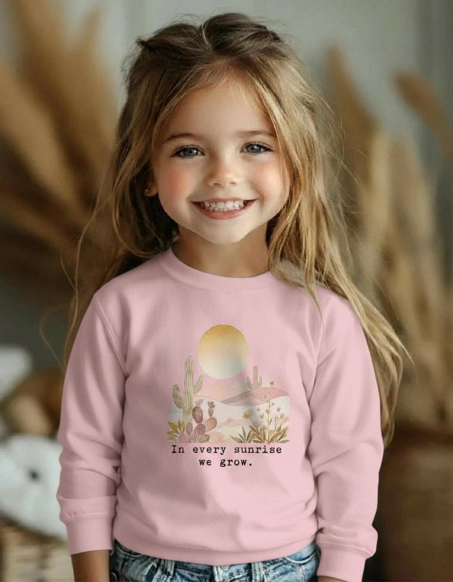 Sunrise Toddler Crew Neck Sweatshirt