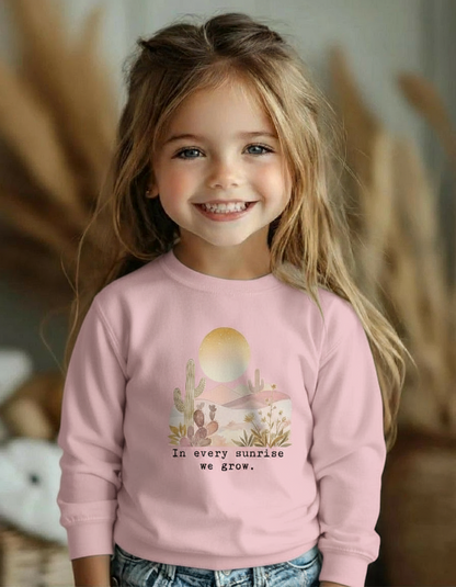 Sunrise Toddler Crew Neck Sweatshirt