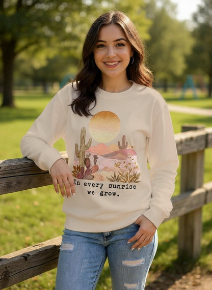 Sunrise Crew Neck Sweatshirt