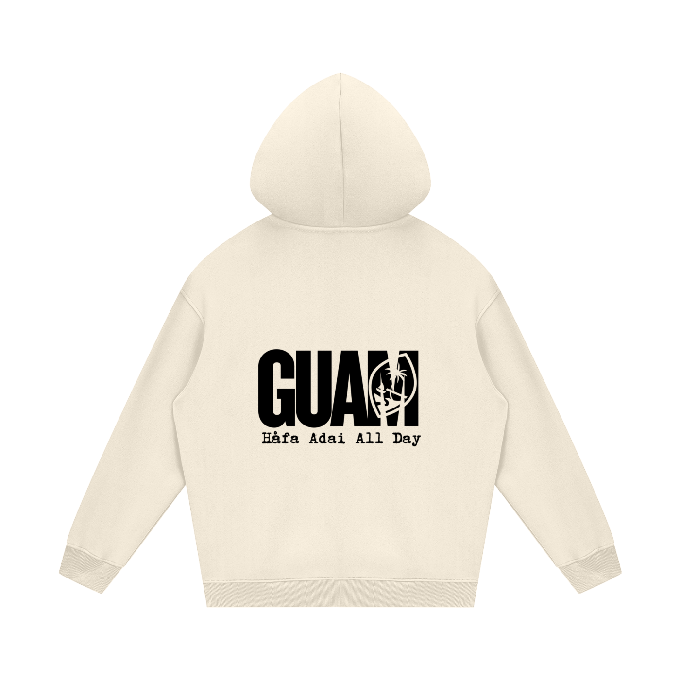 Guam Oversized Fleece Hoodie