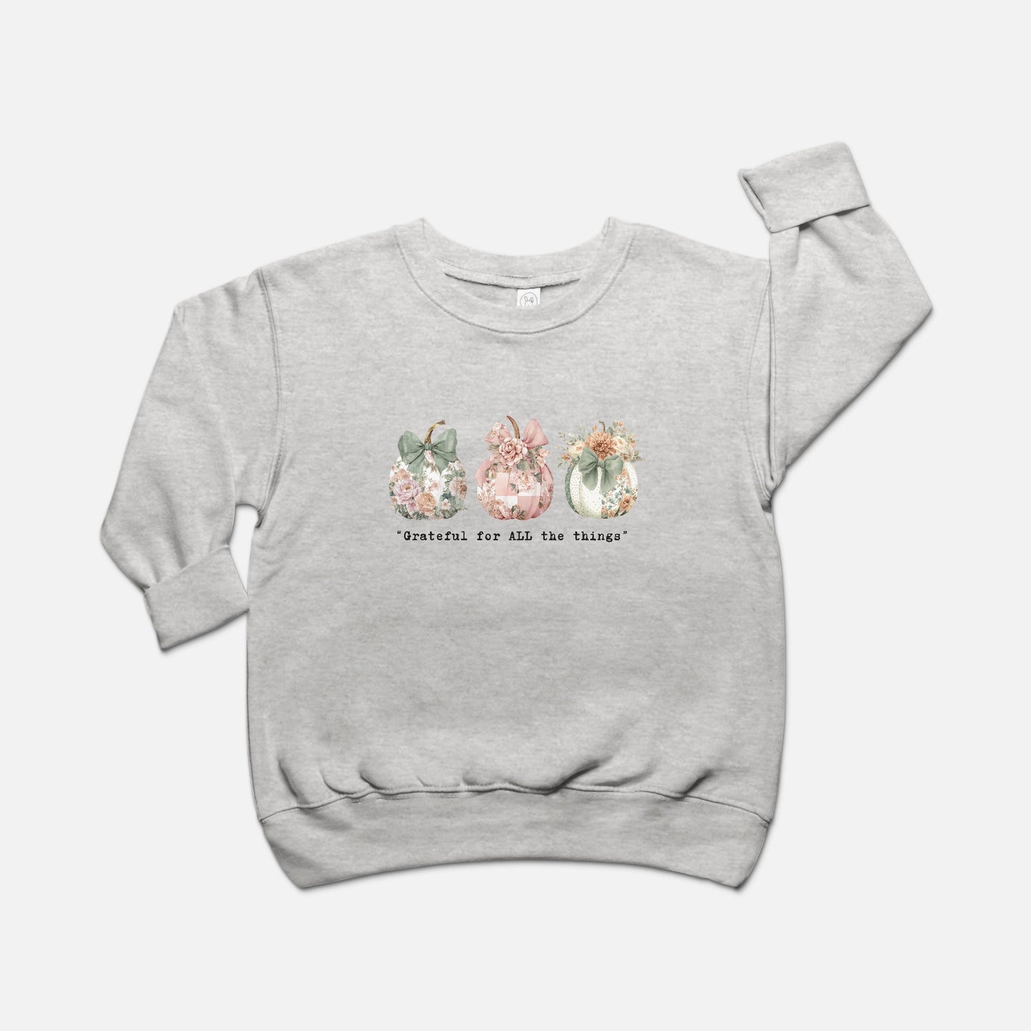 Grateful Toddler Crew Neck Sweatshirt -