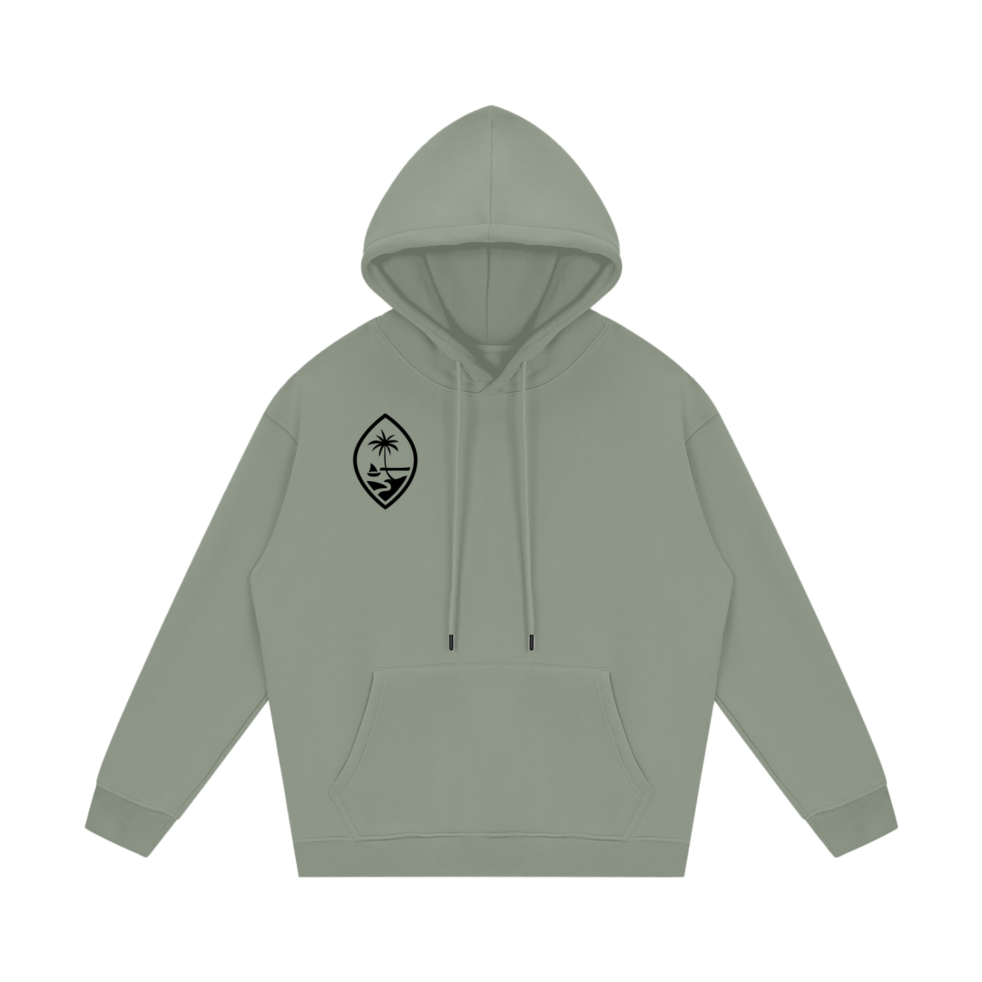 Guam Oversized Fleece Hoodie