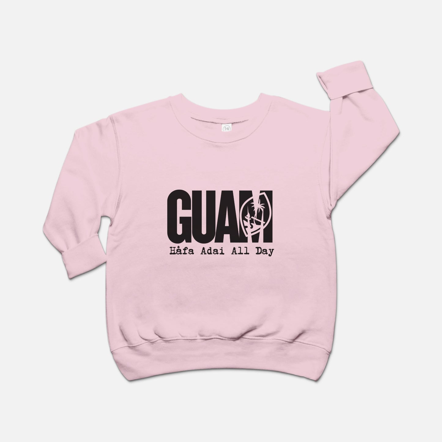 Guam Toddler Crew Neck Sweatshirt