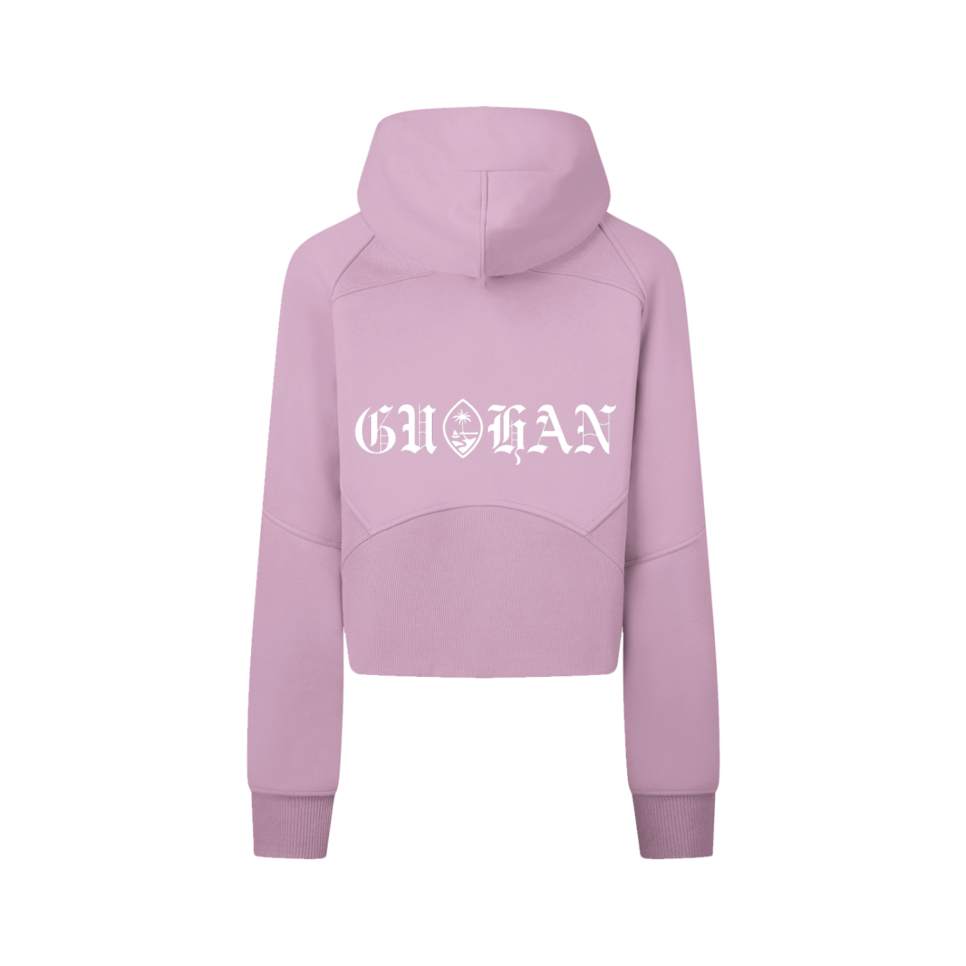 Cropped Zip-Through Hoodie