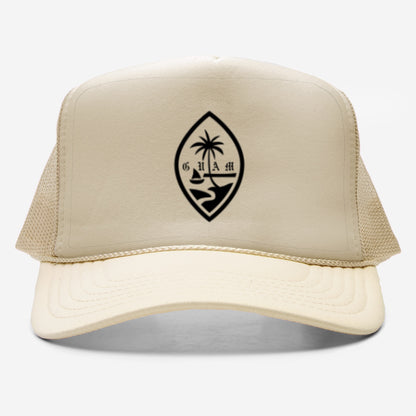 Guam seal Foam Trucker Hat