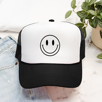 Happy Face trucker hat