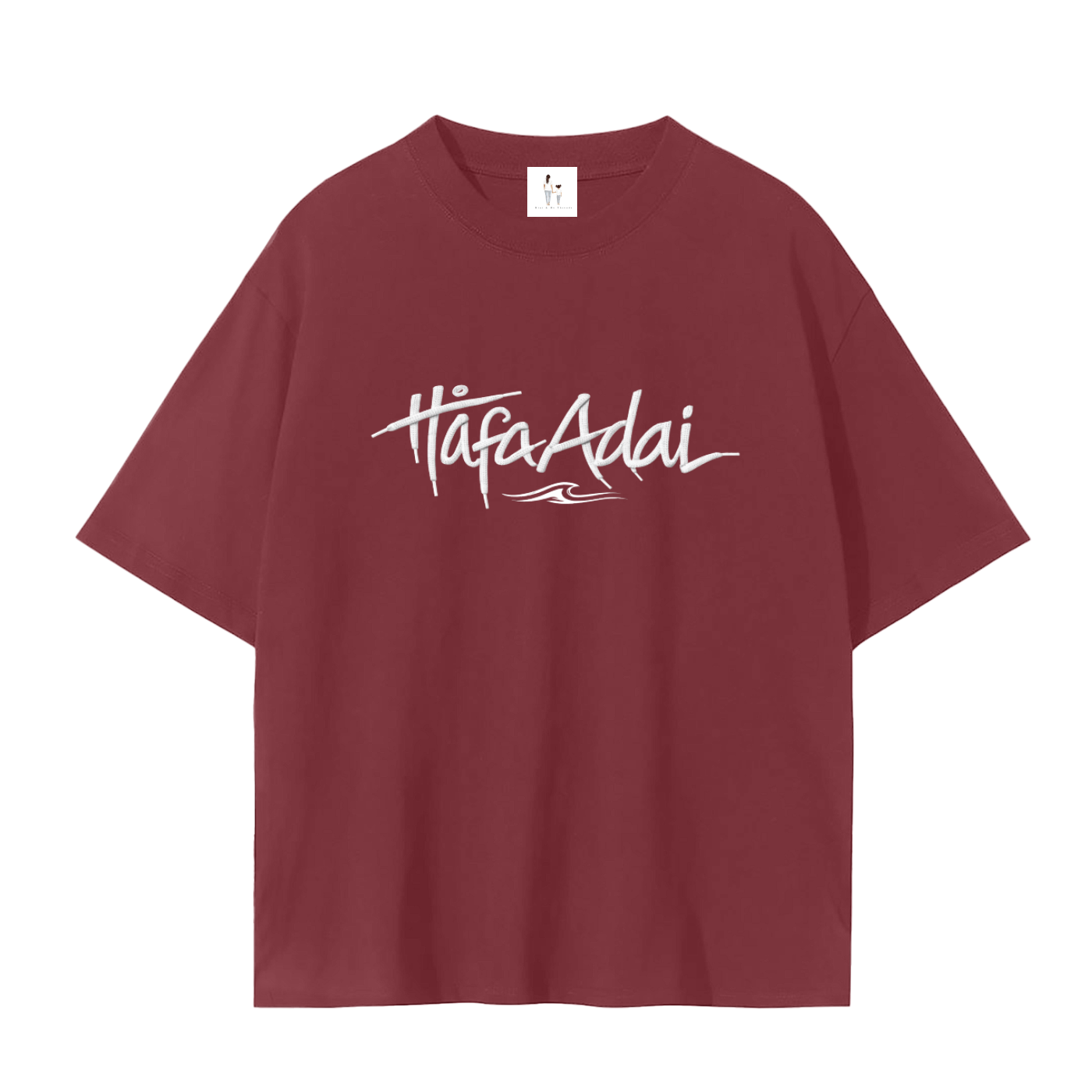 Hafa Adai (lace)  Adult T-Shirt
