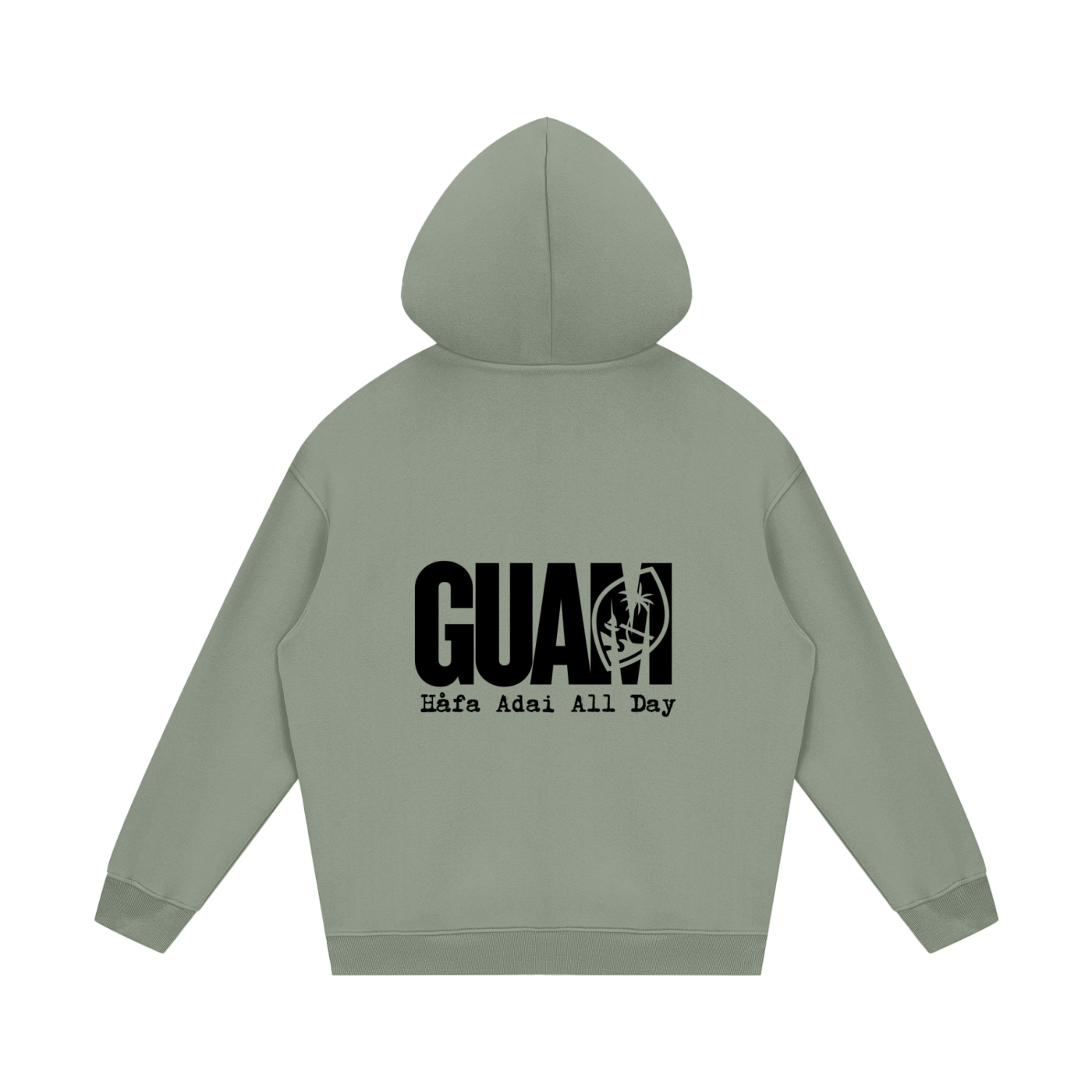 Guam Oversized Fleece Hoodie